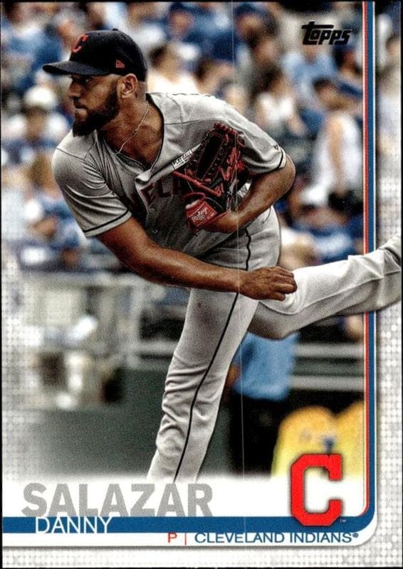 2019 topps Danny Salazar