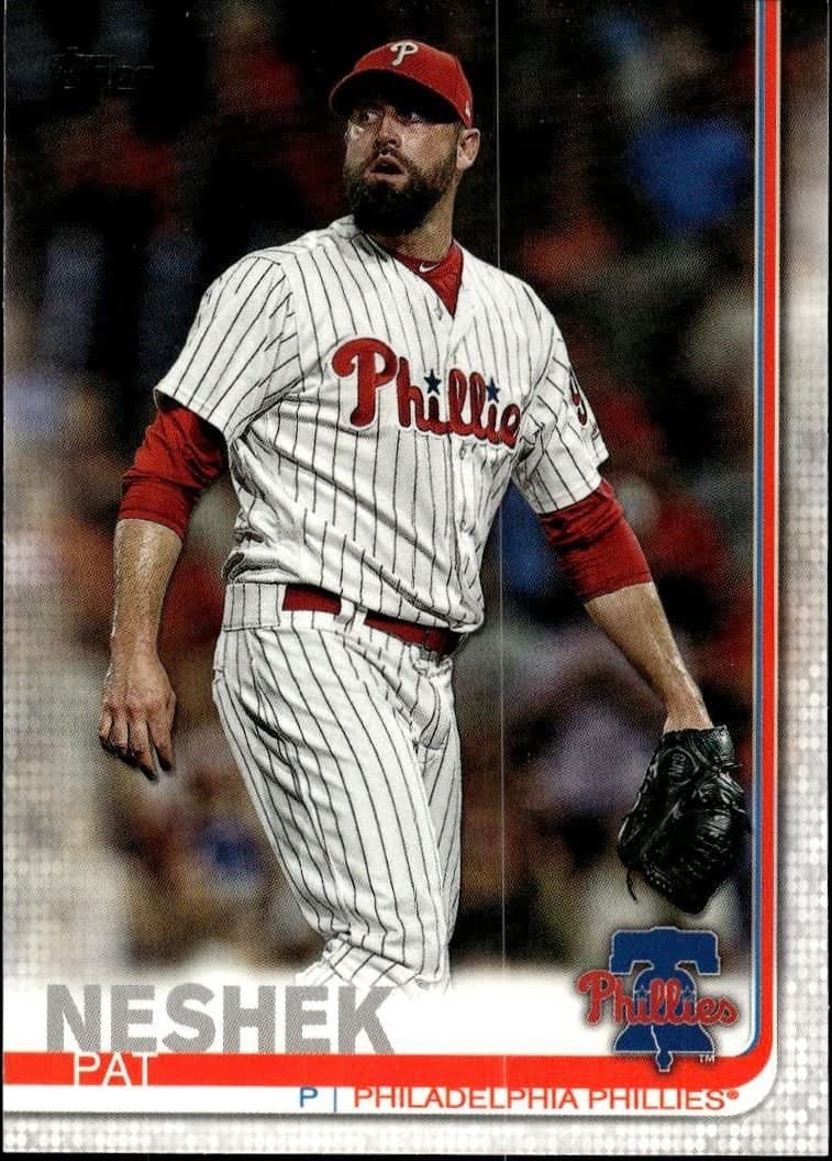 Pat Neshek 2019 Topps Series 2 Pat Neshek #668 baseball trading card front