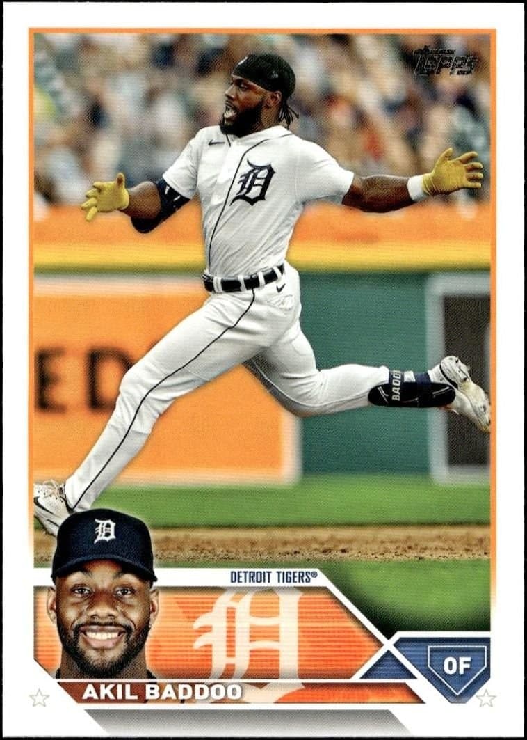 2023 topps Akil Baddoo
