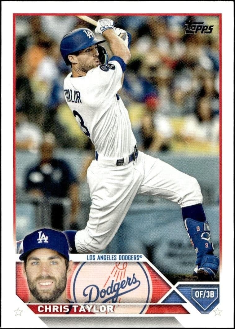 2023 topps Chris Taylor