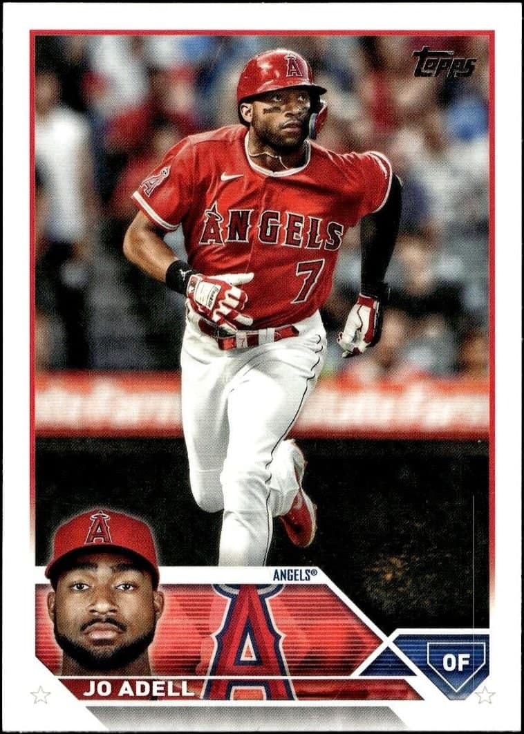 Jo Adell 2023 Topps Series 2 Jo Adell #566 baseball trading card front