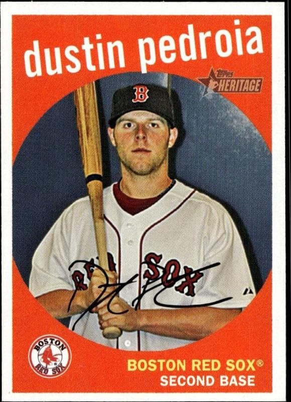 2008 topps Dustin Pedroia