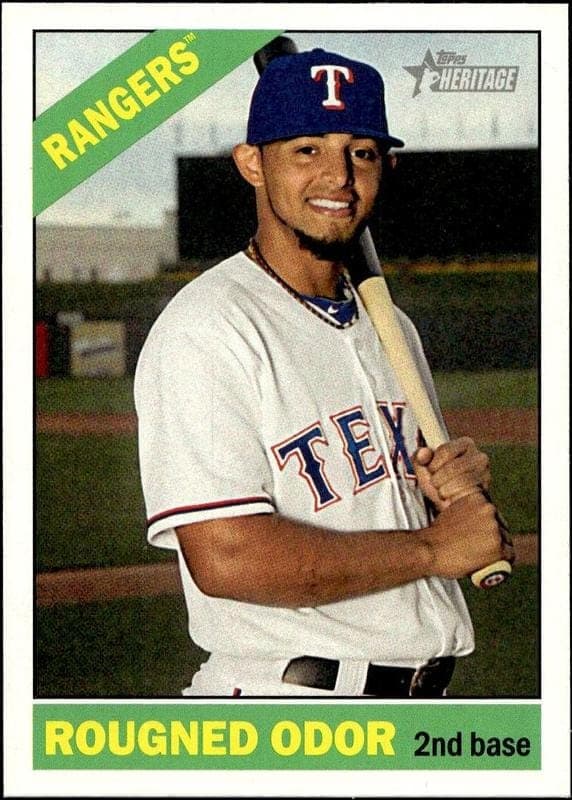 2015 topps Rougned Odor
