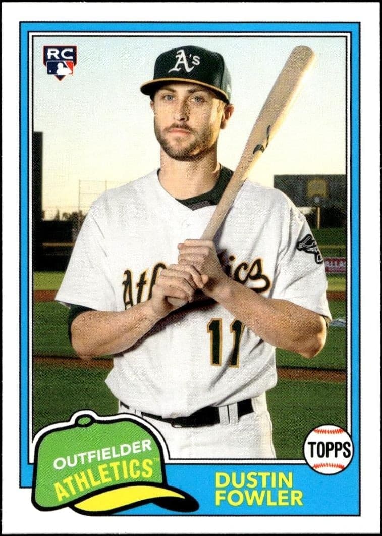 2018 topps Dustin Fowler