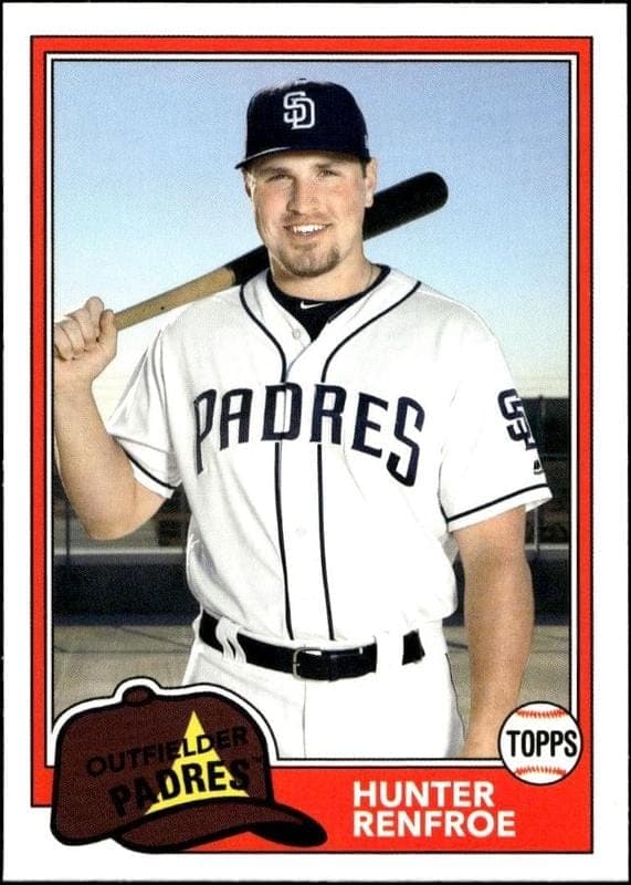 2018 topps Hunter Renfroe