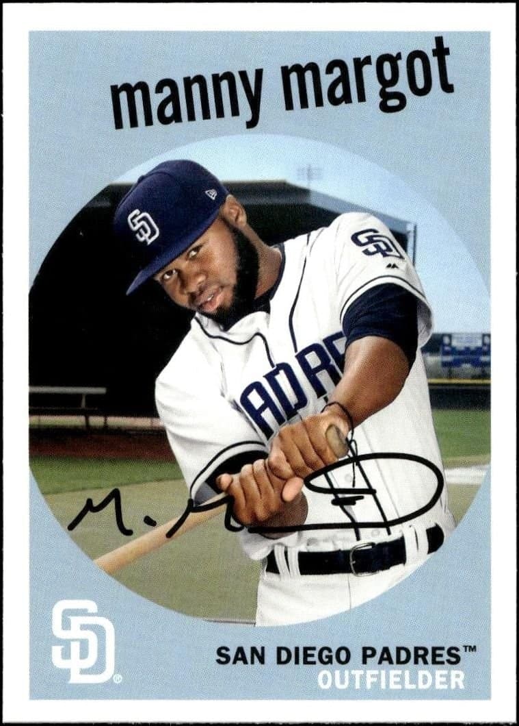 Manny Margot 2018 Topps Archives Manny Margot #87 baseball trading card front
