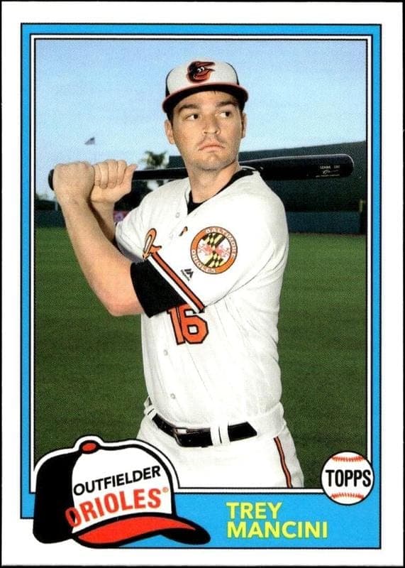 2018 topps Trey Mancini