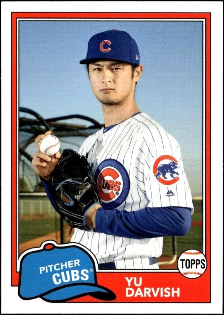 2018 topps Yu Darvish