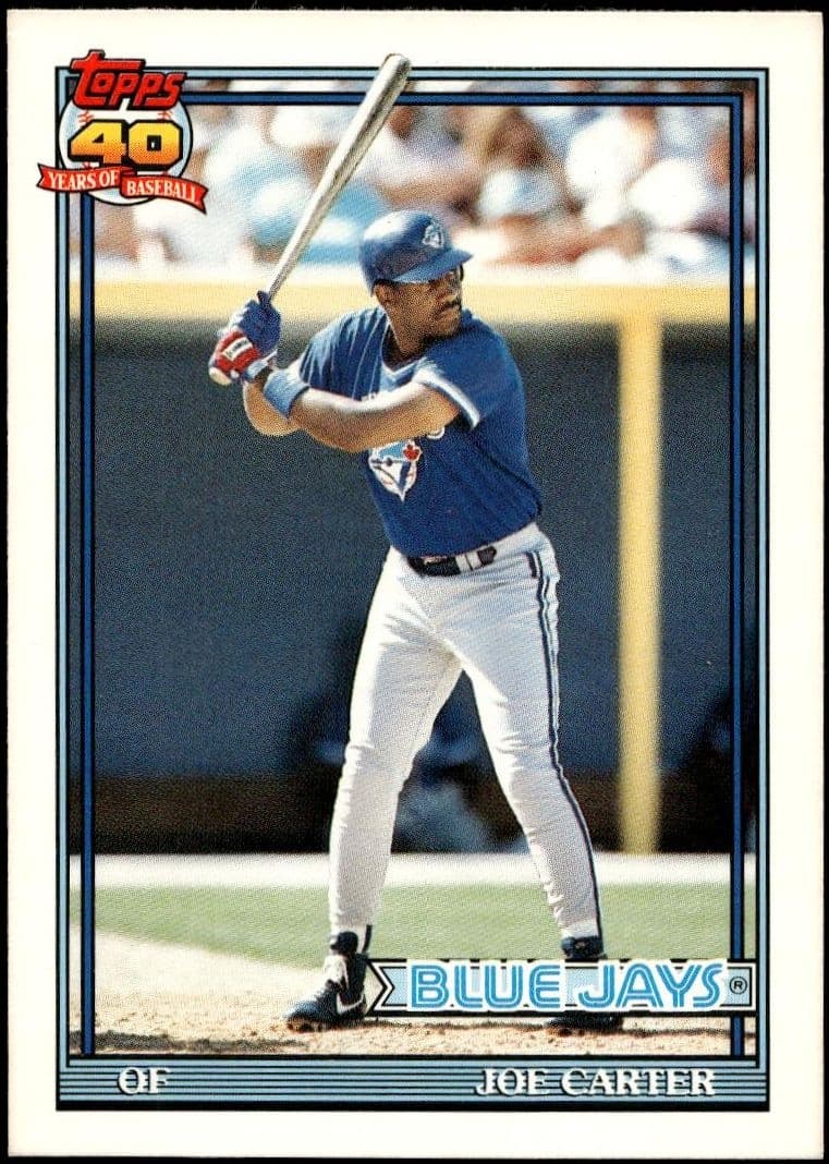 1991 topps Joe Carter