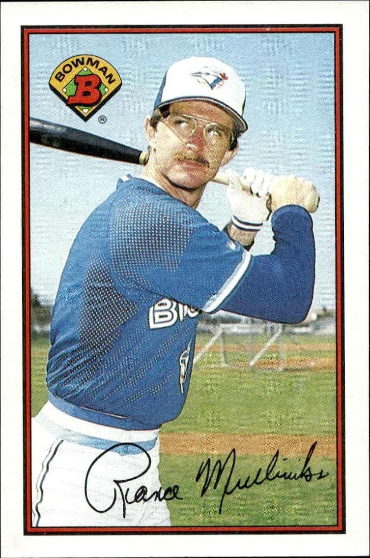 1989 bowman Rance Mulliniks
