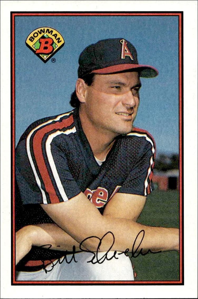 1989 bowman Bill Schroeder