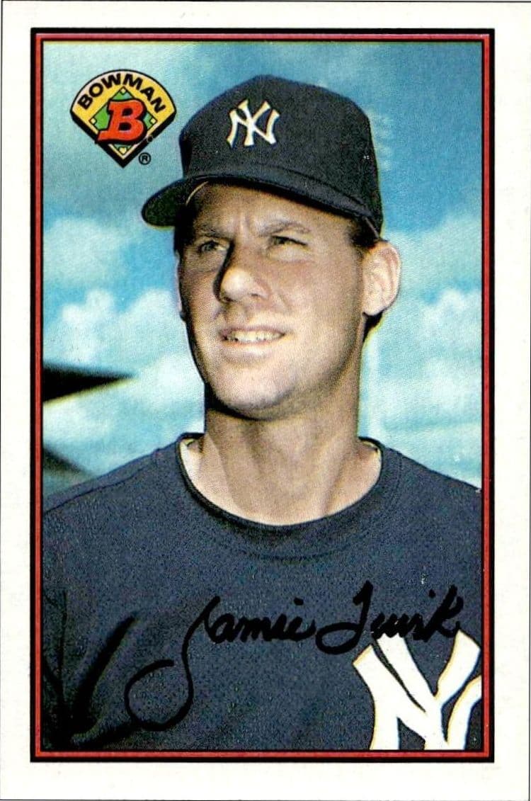 1989 bowman Jamie Quirk