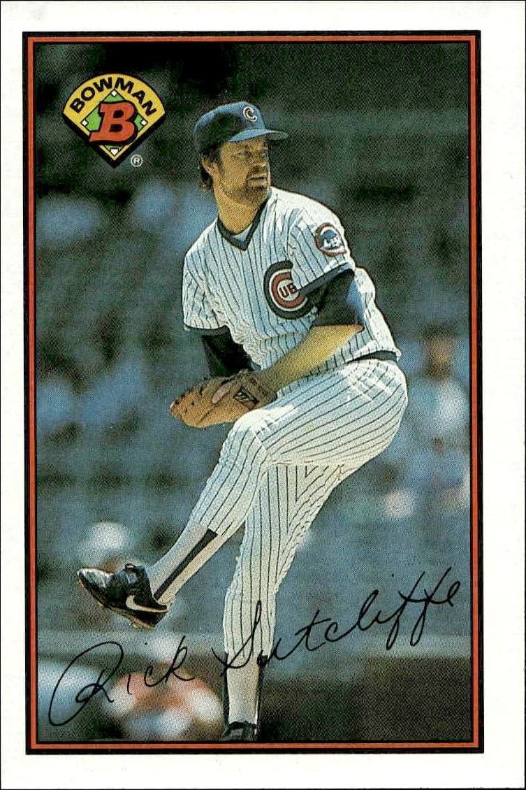 1989 bowman Rick Sutcliffe