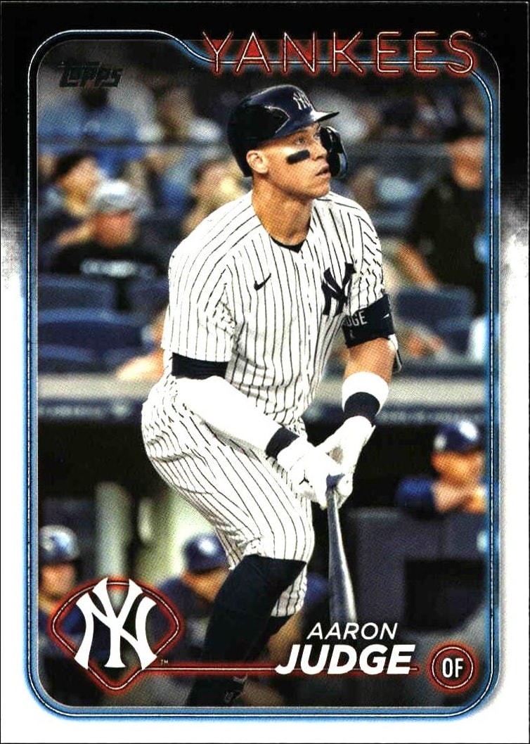 2024 topps Aaron Judge
