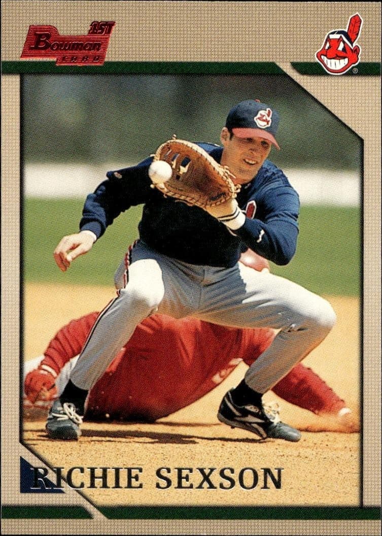 1996 Bowman Richie Sexson #335 trading card