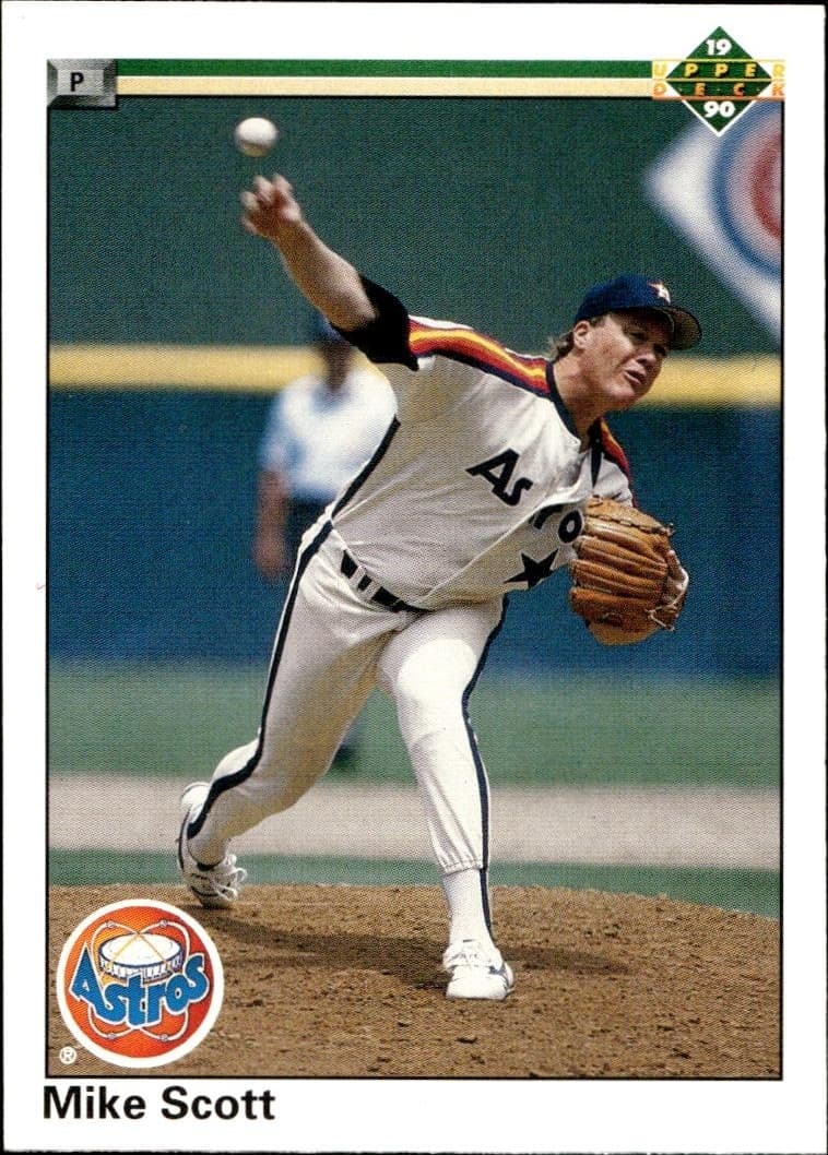 1990 upper-deck Mike Scott