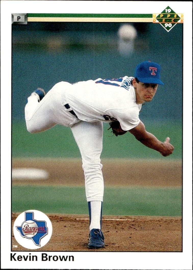 1990 upper-deck Kevin Brown