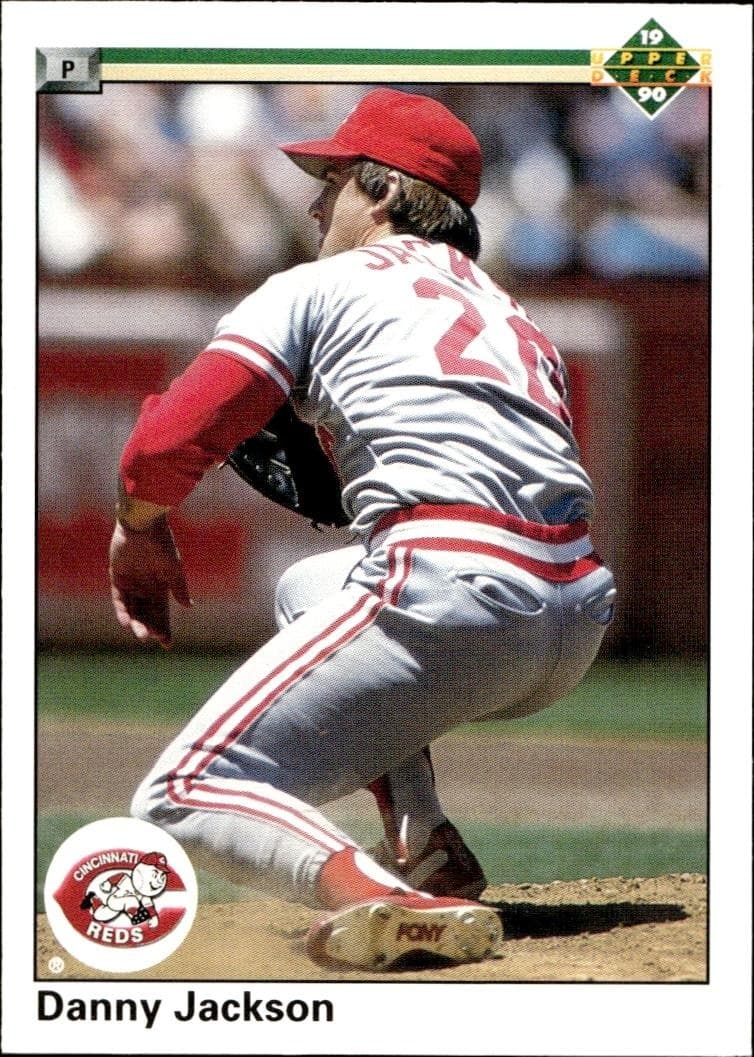 1990 upper-deck Danny Jackson