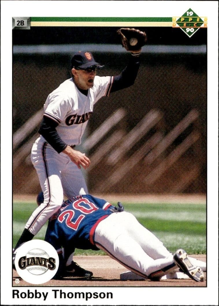 1990 upper-deck Robby Thompson