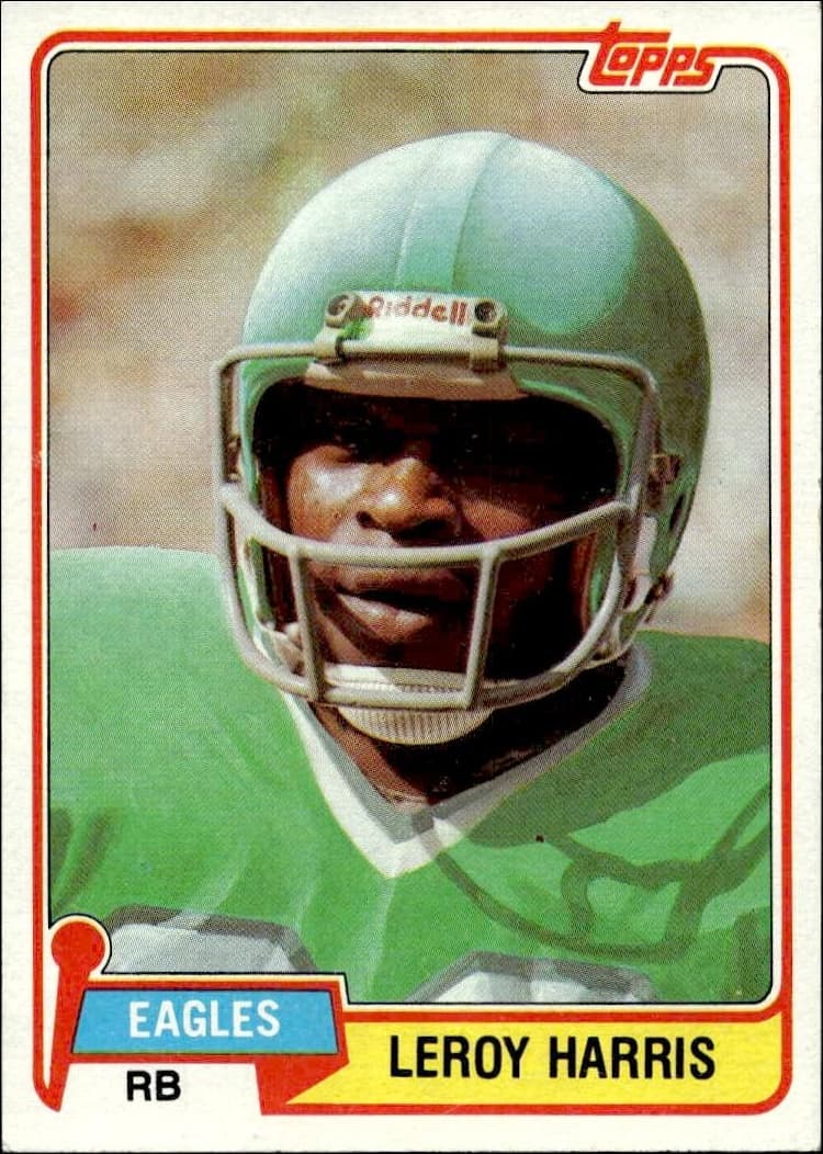 1981 topps Leroy Harris