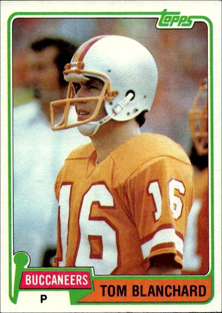 1981 topps Tom Blanchard