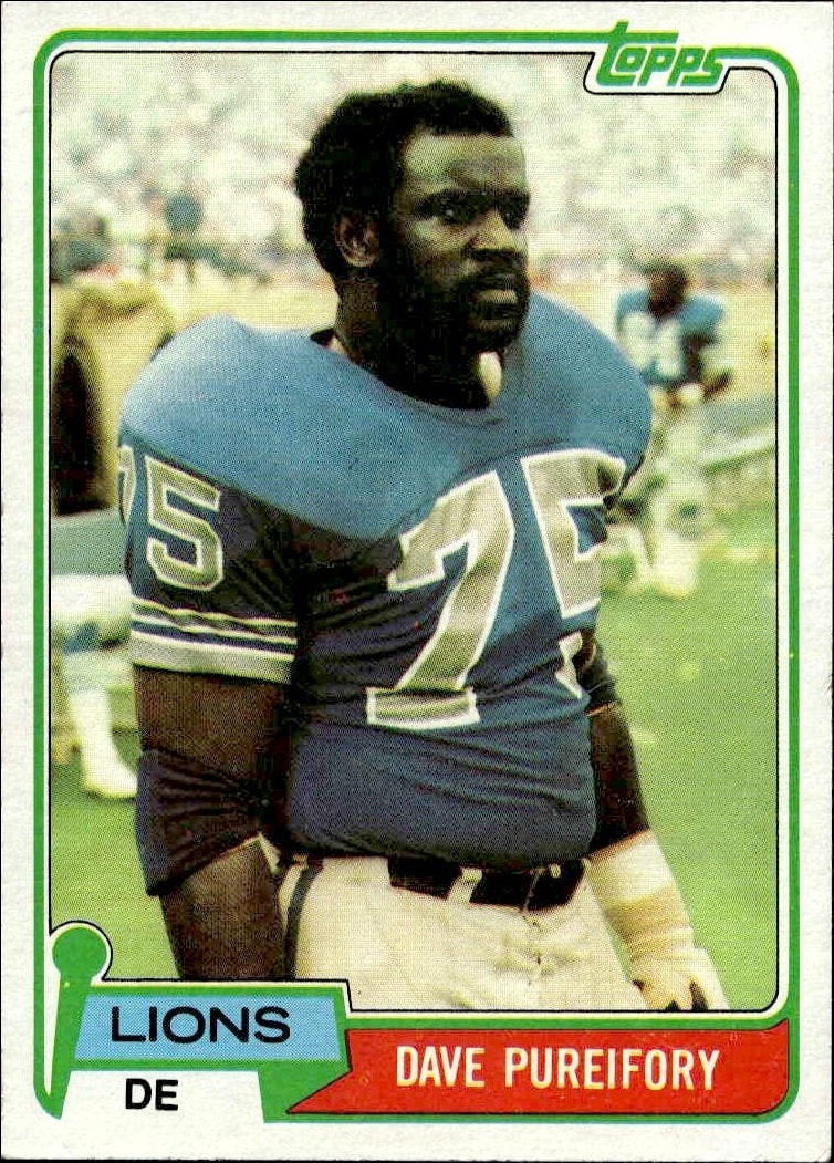 1981 Topps Dave Pureifory #296