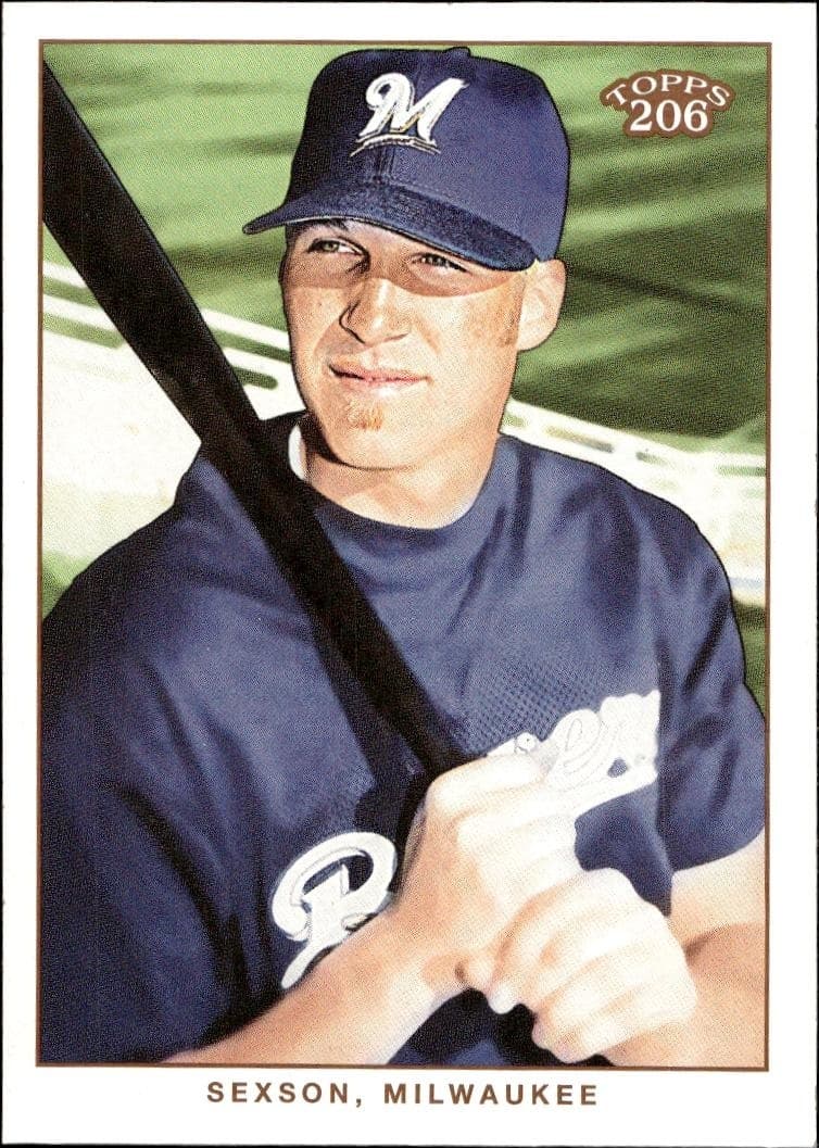 2002 Topps T206 Richie Sexson #243 trading card