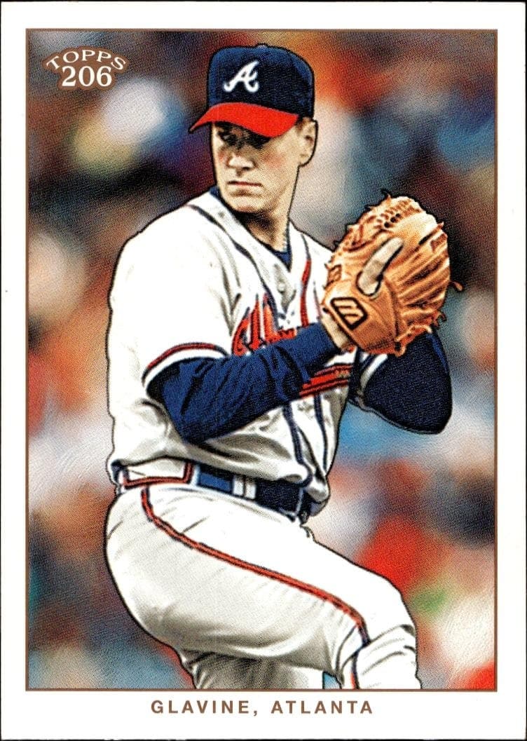 2002 topps Tom Glavine