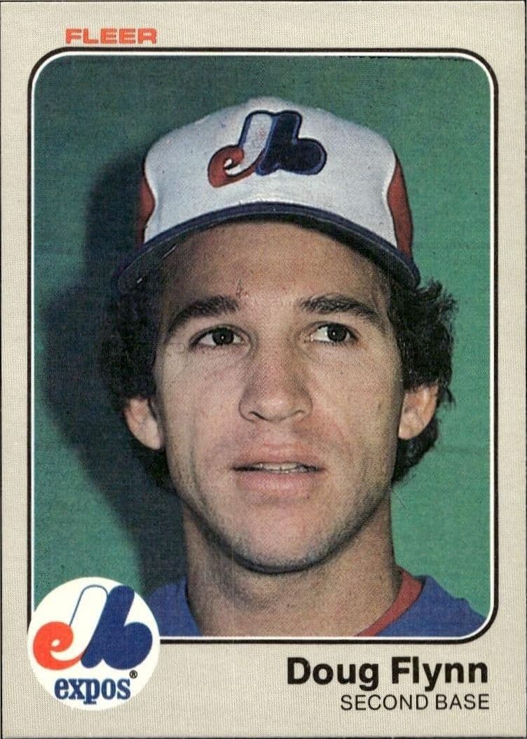 1983 fleer Doug Flynn