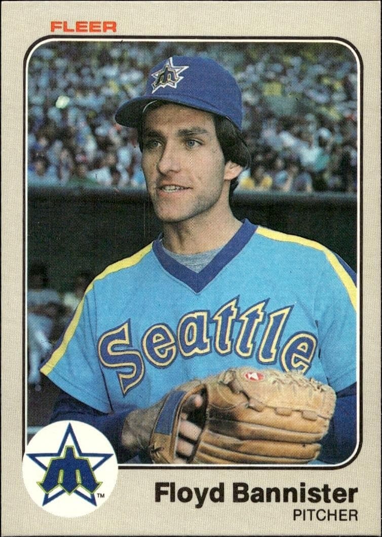 1983 fleer Floyd Bannister