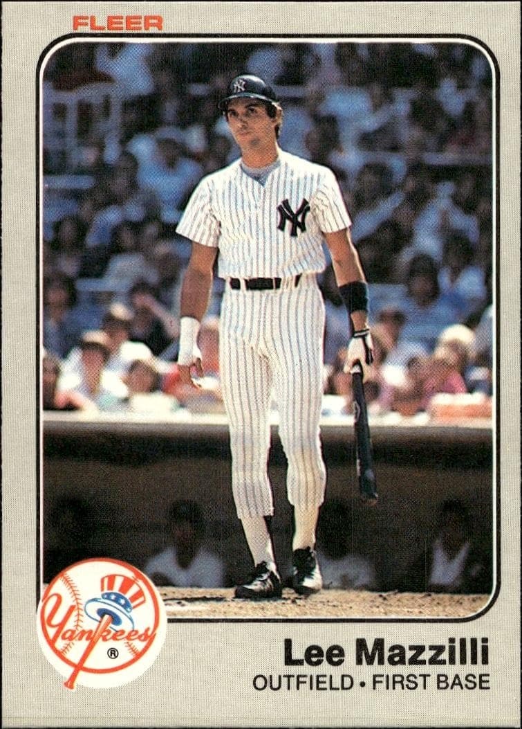 1983 fleer Lee Mazzilli