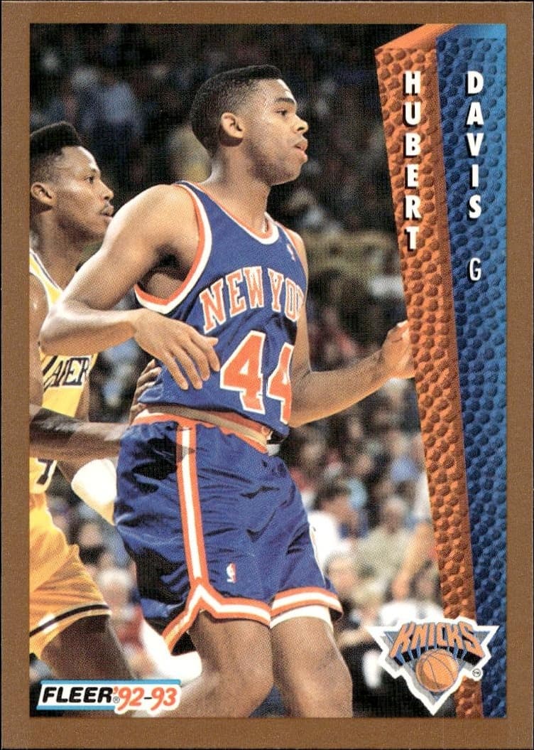 1992-93 fleer Hubert Davis