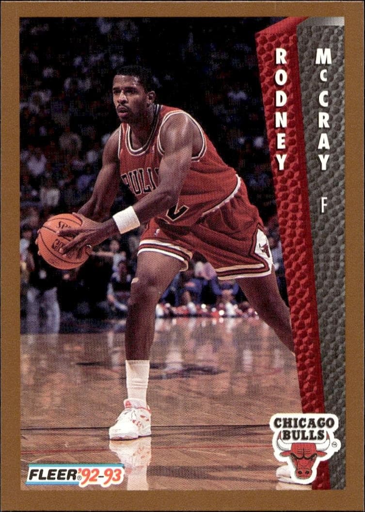 1992-93 fleer Rodney McCray