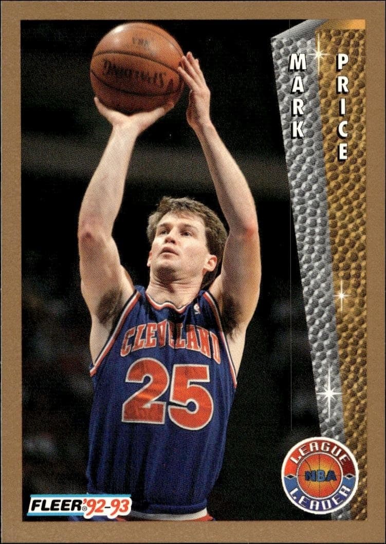 1992-93 fleer Mark Price