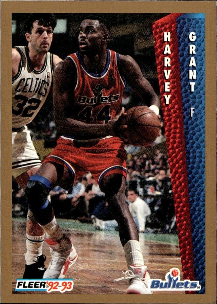 1992-93 fleer Harvey Grant