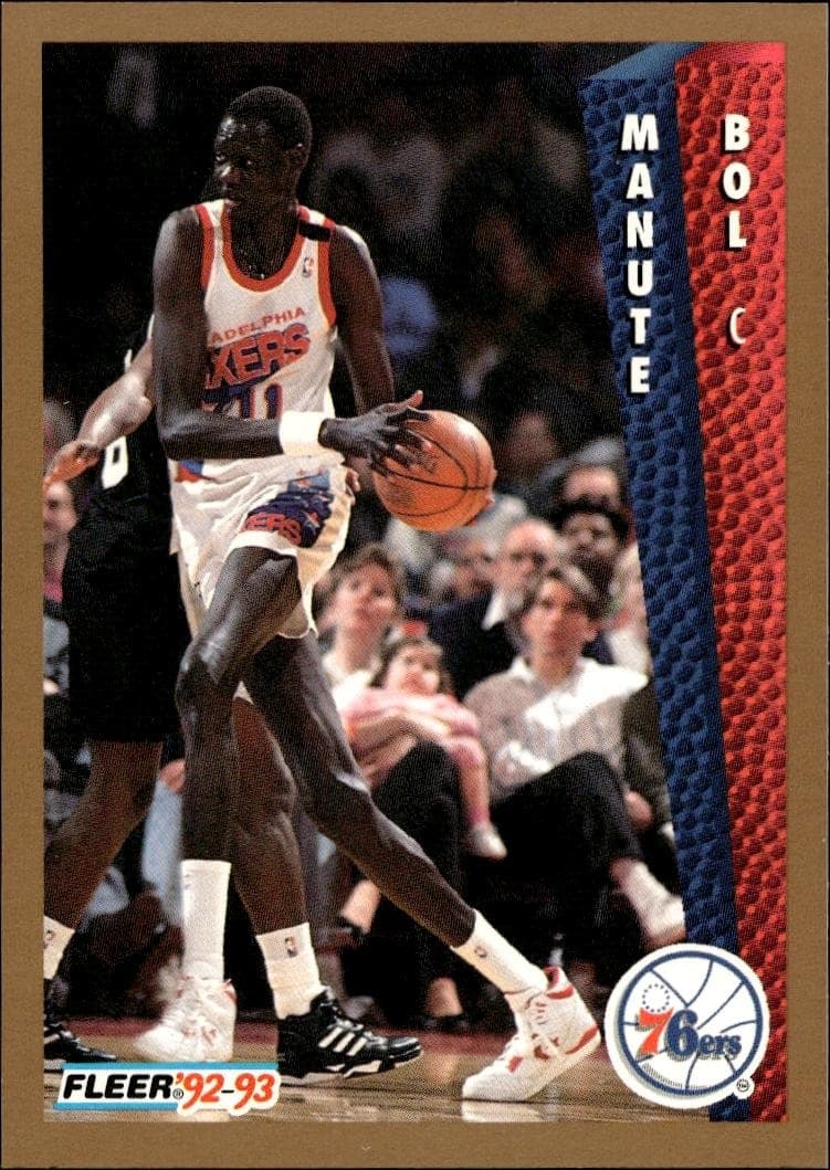1992-93 fleer Manute Bol