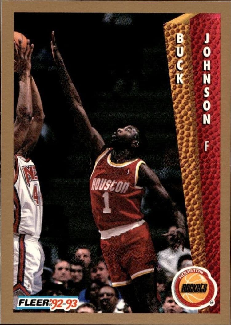 1992-93 fleer Buck Johnson