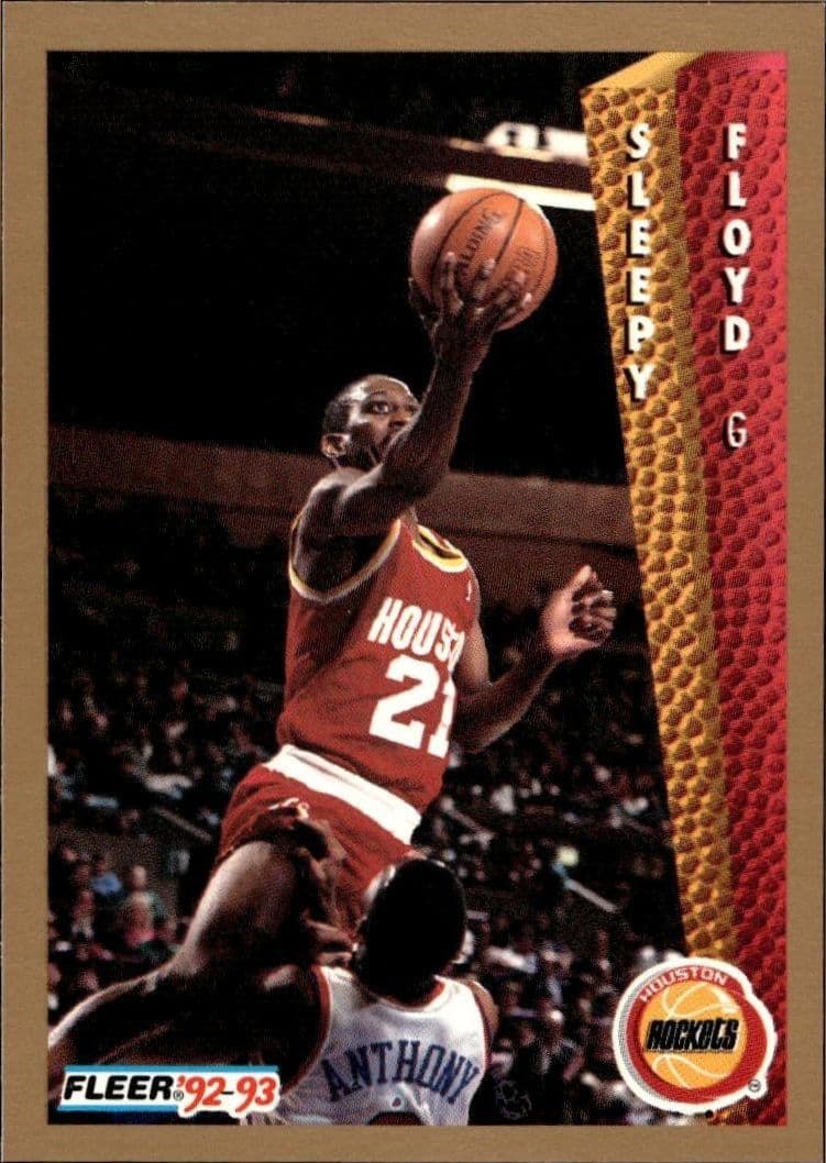 1992-93 fleer Sleepy Floyd