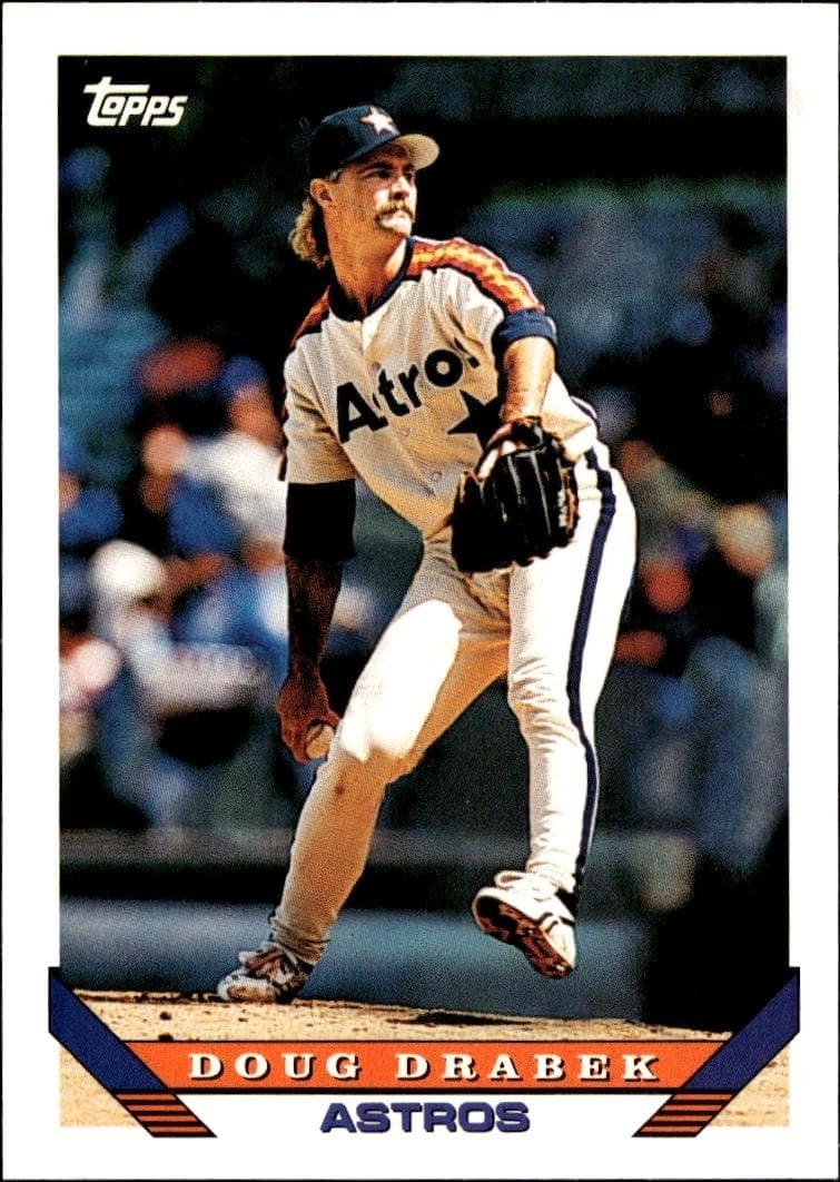 1993 topps Doug Drabek