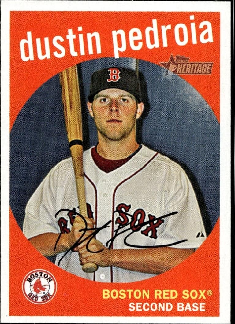 2008 topps Dustin Pedroia