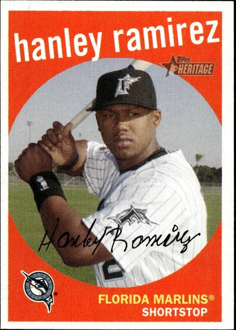 2008 topps Hanley Ramirez