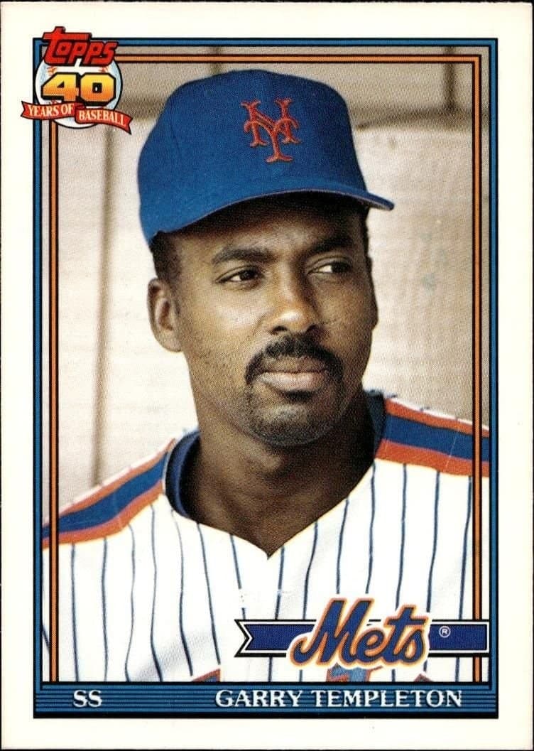 Garry Templeton 1991 Topps Traded Garry Templeton #118T baseball trading card front