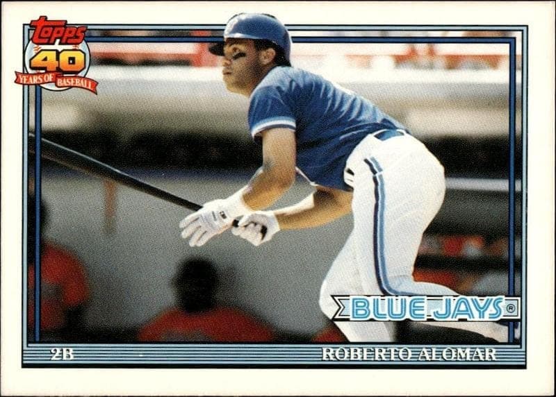 1991 Topps Traded Roberto Alomar #2T trading card