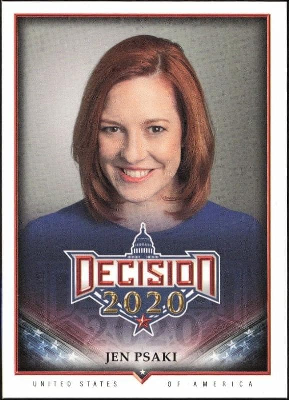 2020 Leaf Decision Series 2 Jen Psaki #575