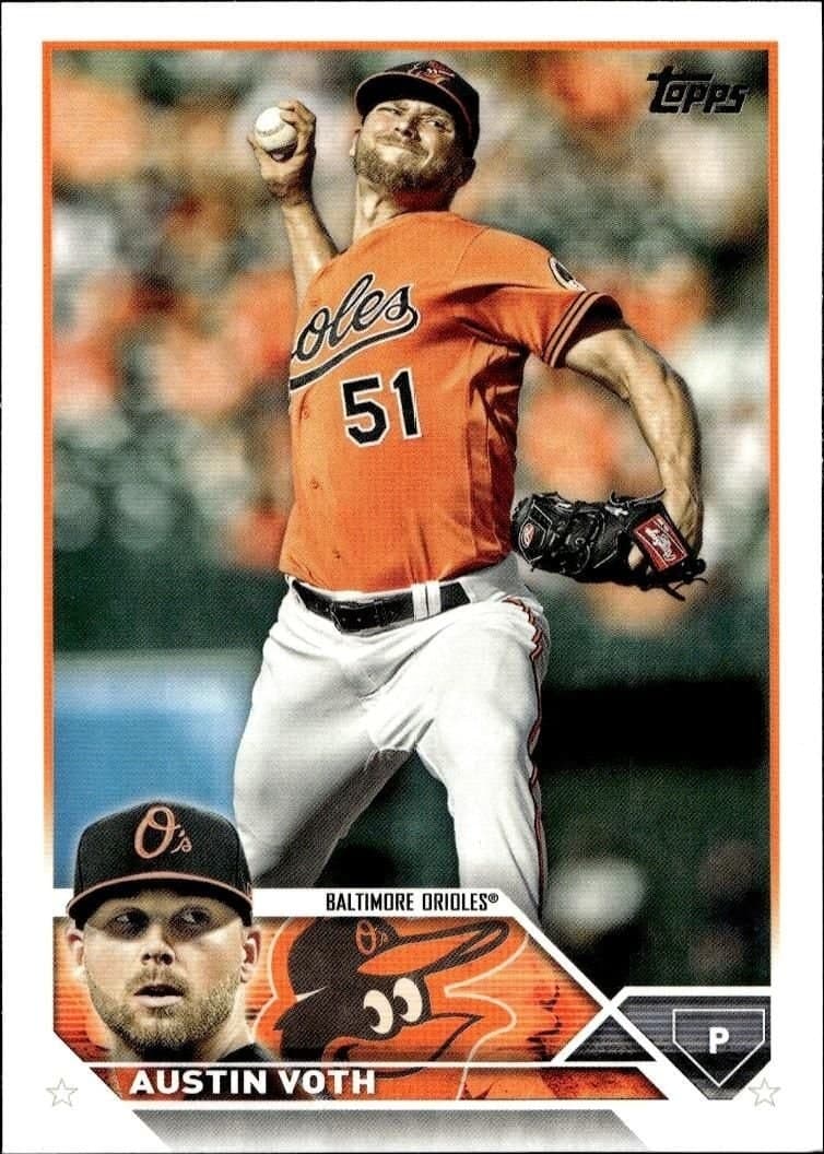 Austin Voth 2023 Topps Series 2 Austin Voth #647 baseball trading card front