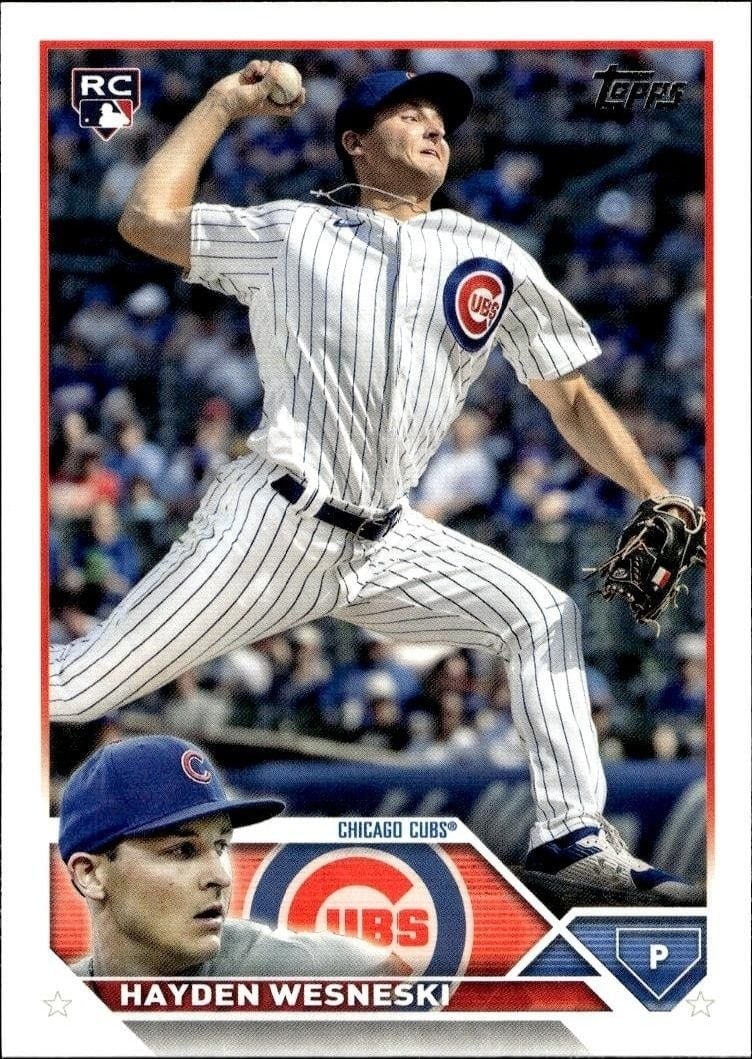 Hayden Wesneski 2023 Topps Series 2 Hayden Wesneski #638 baseball trading card front