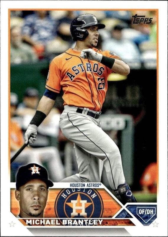 2023 Topps Series 2 Michael Brantley #628 trading card