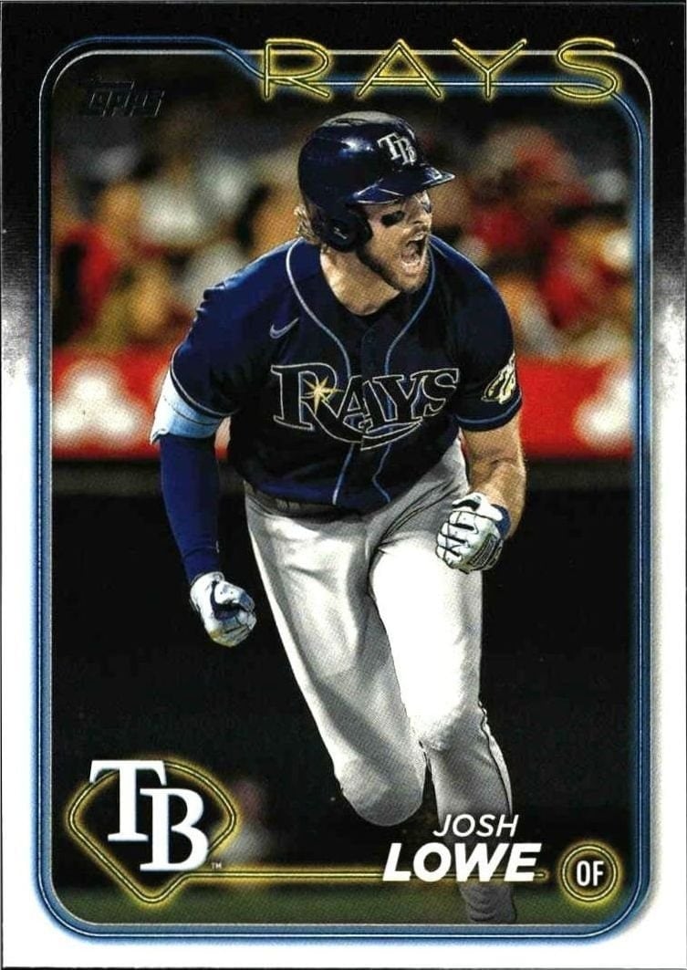 Josh Lowe 2024 Topps Josh Lowe #253 baseball trading card front