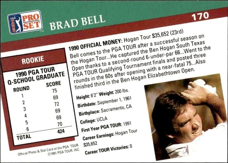 Brad Bell - Back