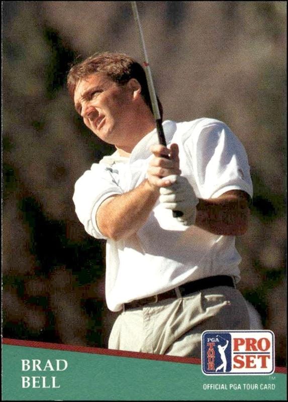 1991 Pro Set Pga Tour Brad Bell #170